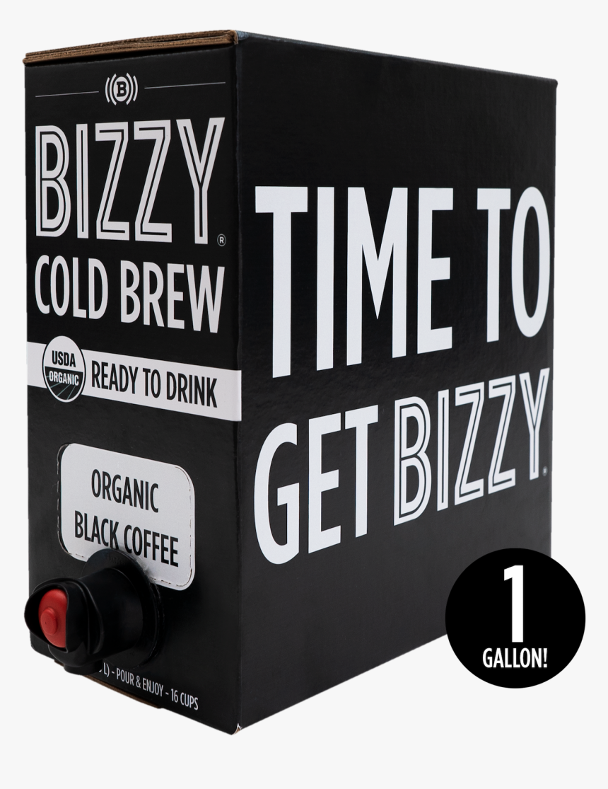 1 Gallon Ready To Drink Box - Cold Brew Coffee Box, HD Png Download, Free Download