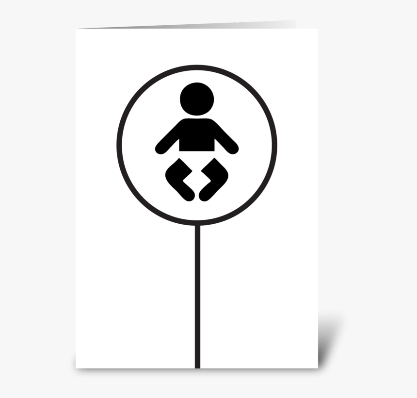 Baby On Board Greeting Card - Baby, HD Png Download, Free Download