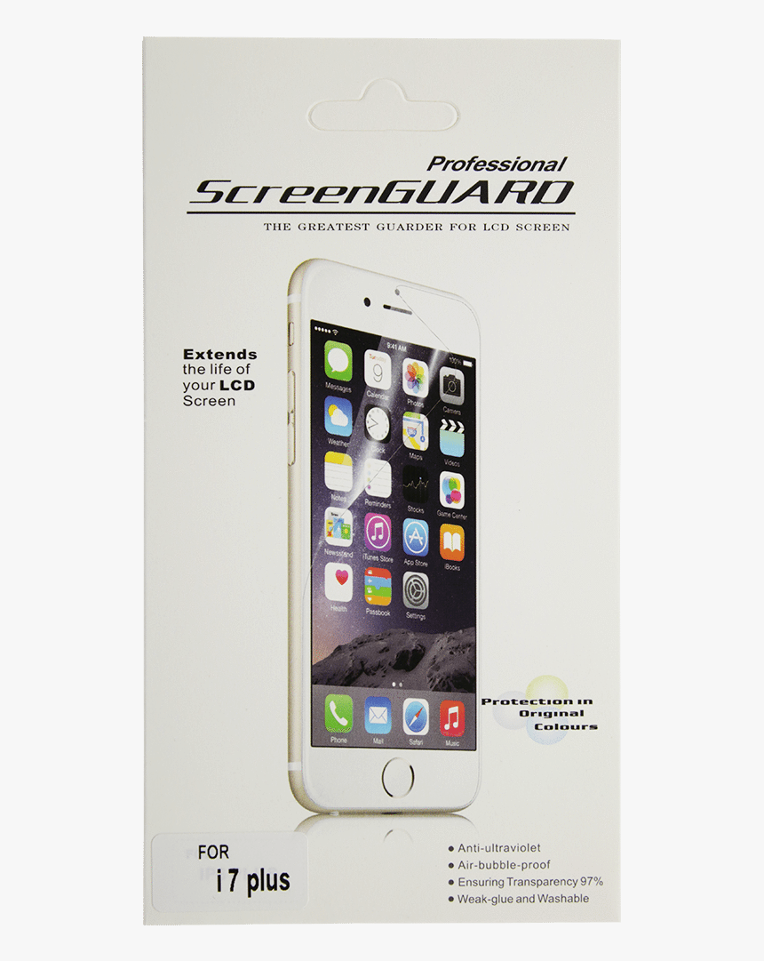 Iphone 7 Plus Clear Screen Protector - Telephone Pas Cher Auchan, HD Png Download, Free Download