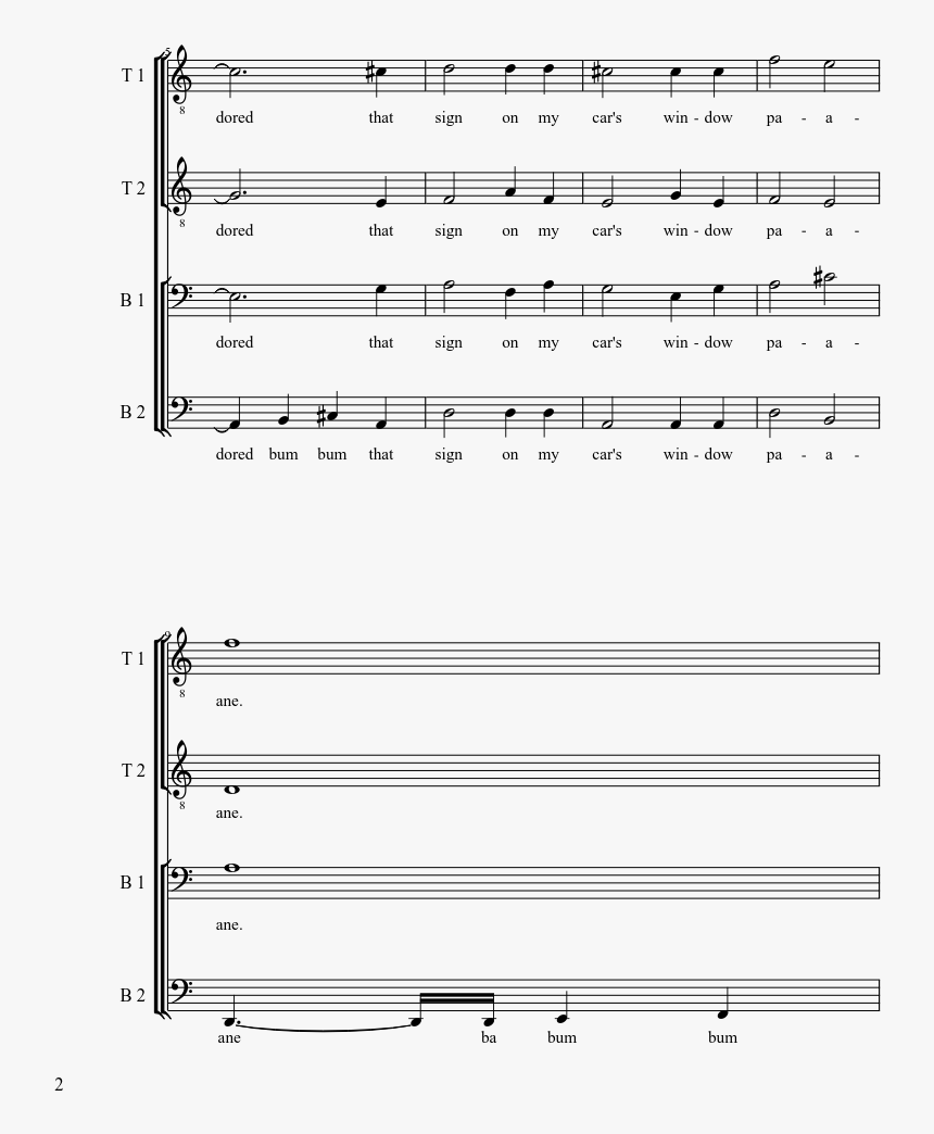 Sheet Music, HD Png Download, Free Download