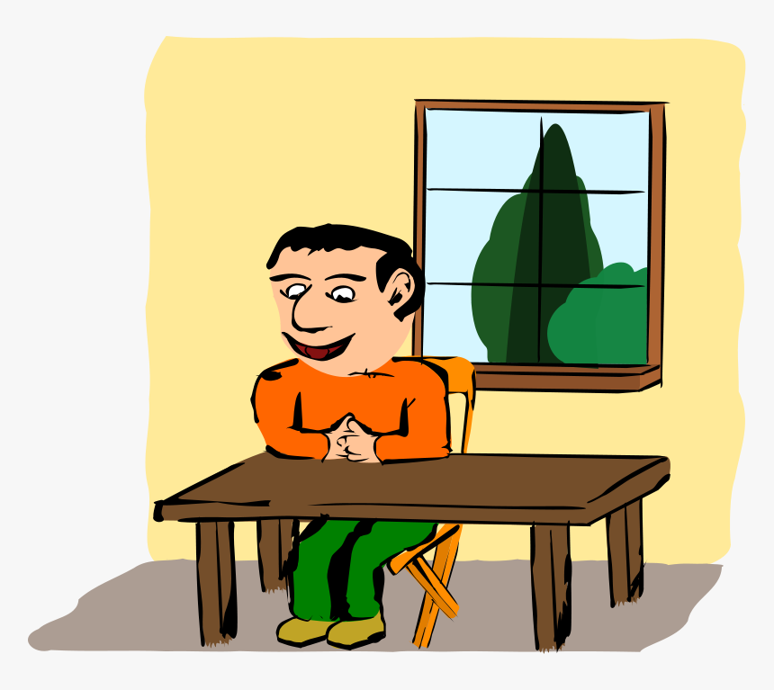 Sitting At The Table - Sitting At The Table Clipart, HD Png Download, Free Download