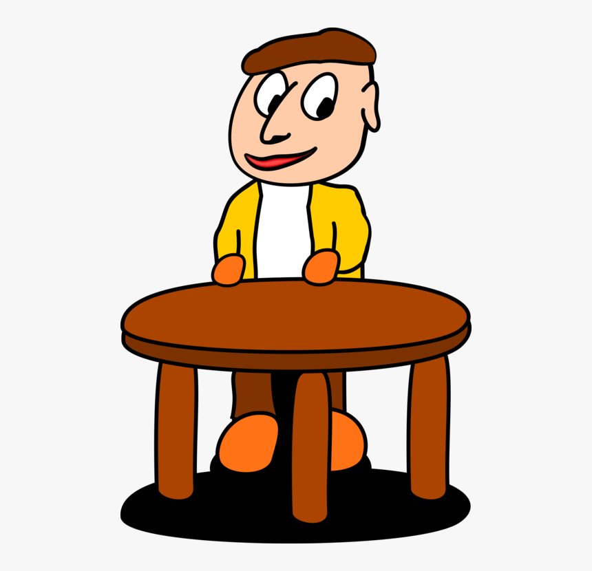 Human Behavior,thumb,area - Standing Table Clip Art, HD Png Download, Free Download