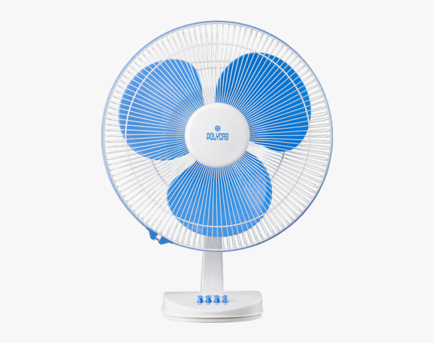 Blue Table Fan Png Image Download - Table Fan Png, Transparent Png, Free Download