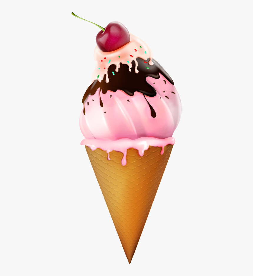 Ice Cream Transparent Picture - Ice Cream Clipart Hd, HD Png Download, Free Download