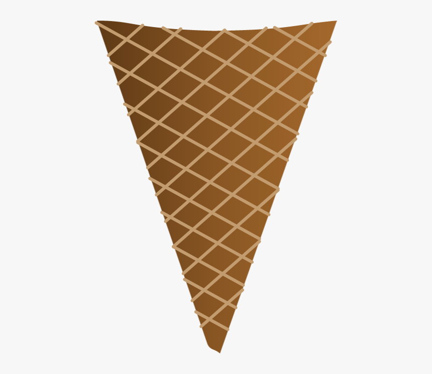 Color Ice Cream Cone Template, HD Png Download kindpng