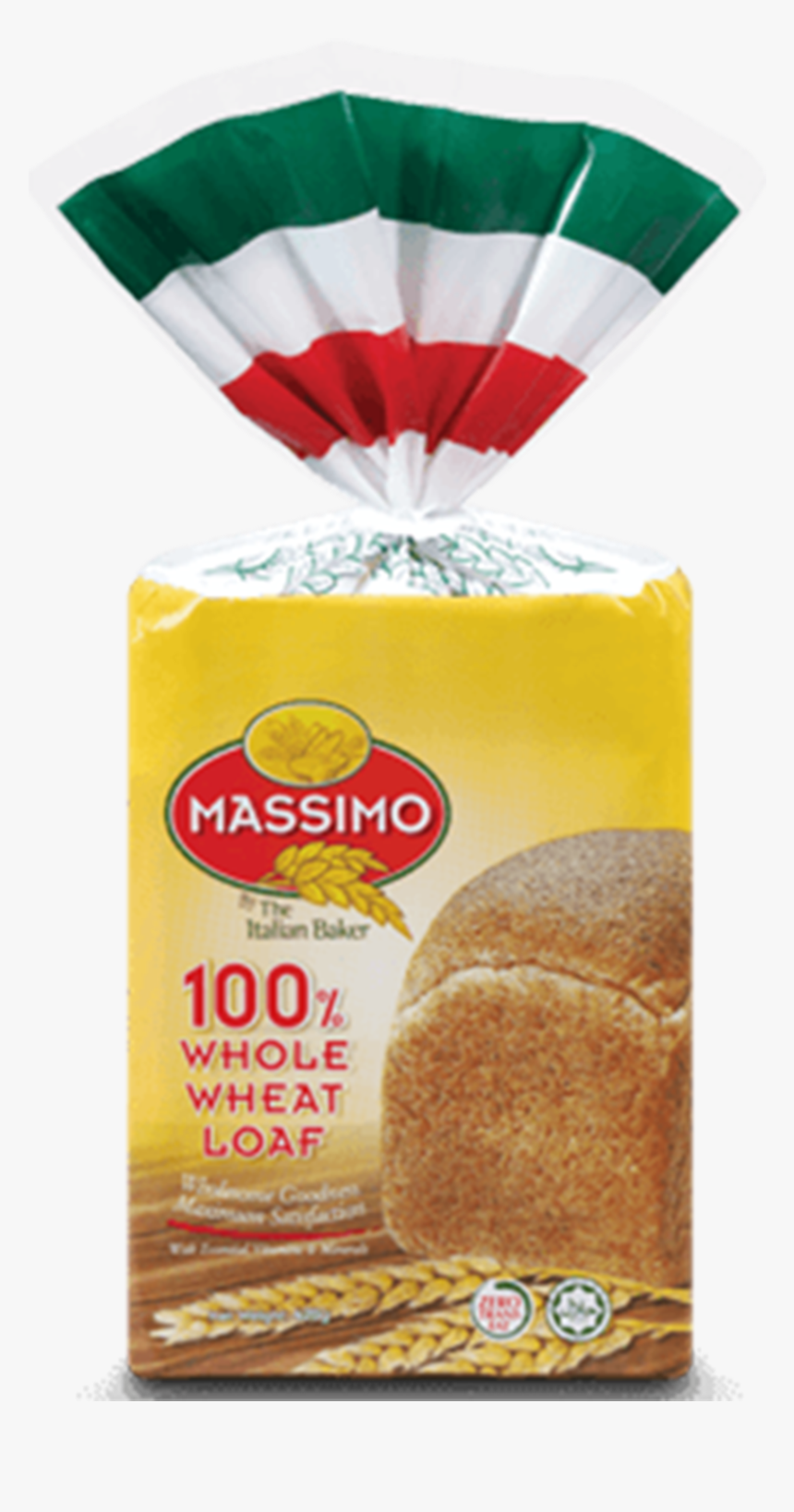 Massimo 100 Whole Wheat Bread, HD Png Download, Free Download