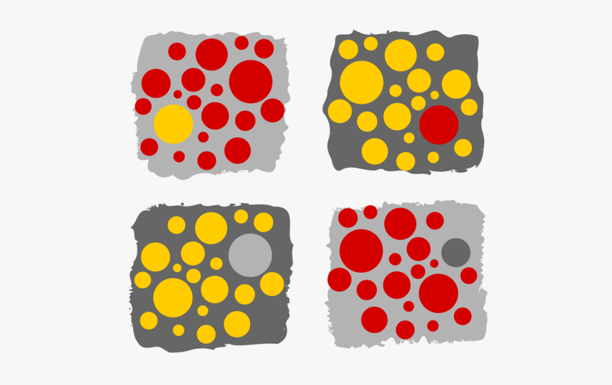 Polka Dot,yellow,orange - Circle, HD Png Download, Free Download