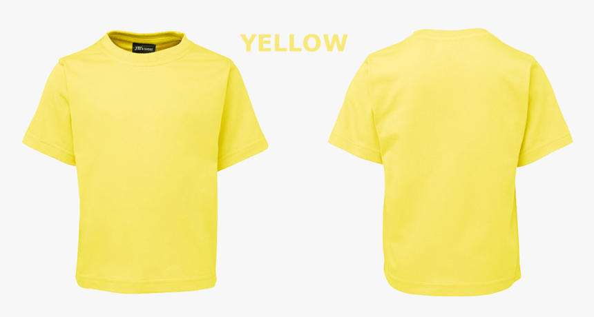 yellow shirt back