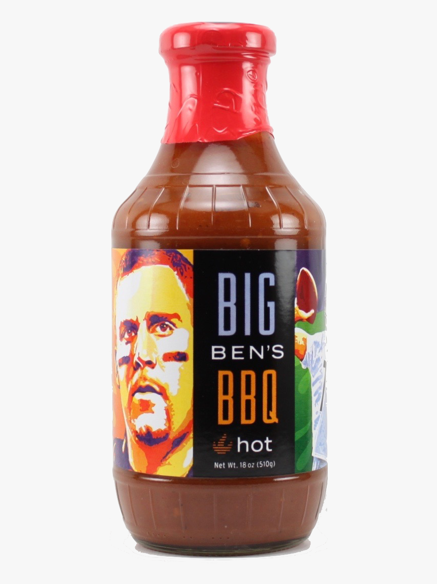 Big Ben"s Hot Bbq Sauce - Bottle, HD Png Download, Free Download