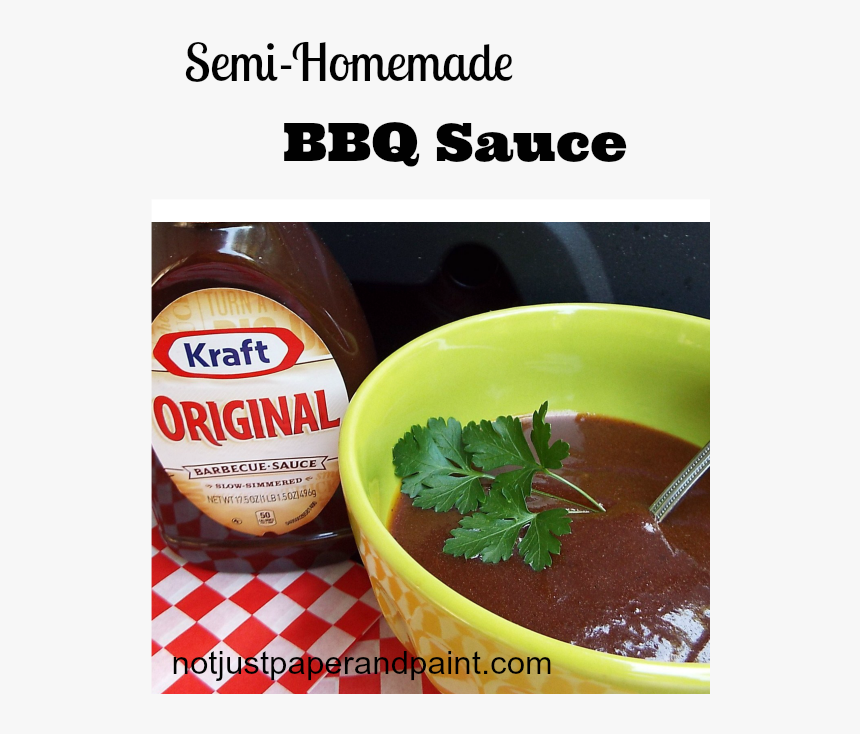 Semi-homemade Bbq Sauce - Bouillon, HD Png Download, Free Download