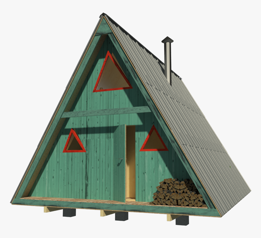 House Frame Png -a Frame Tiny House Plans , Png Download - Frame House Mini Model, Transparent Png, Free Download