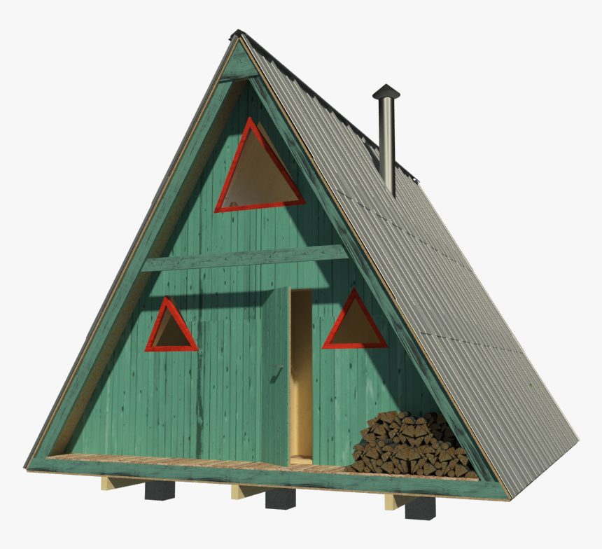 House Frame Png A Frame Tiny House Plans Png Download Frame House Mini Model Transparent Png Kindpng