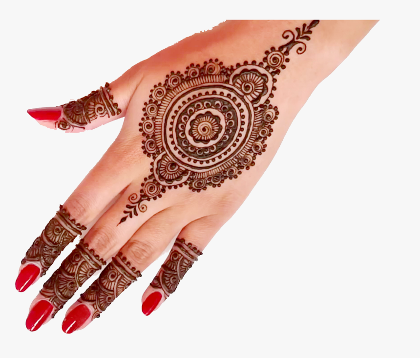 Mehndi Png Download Simple Mehendi Design For Back Hand