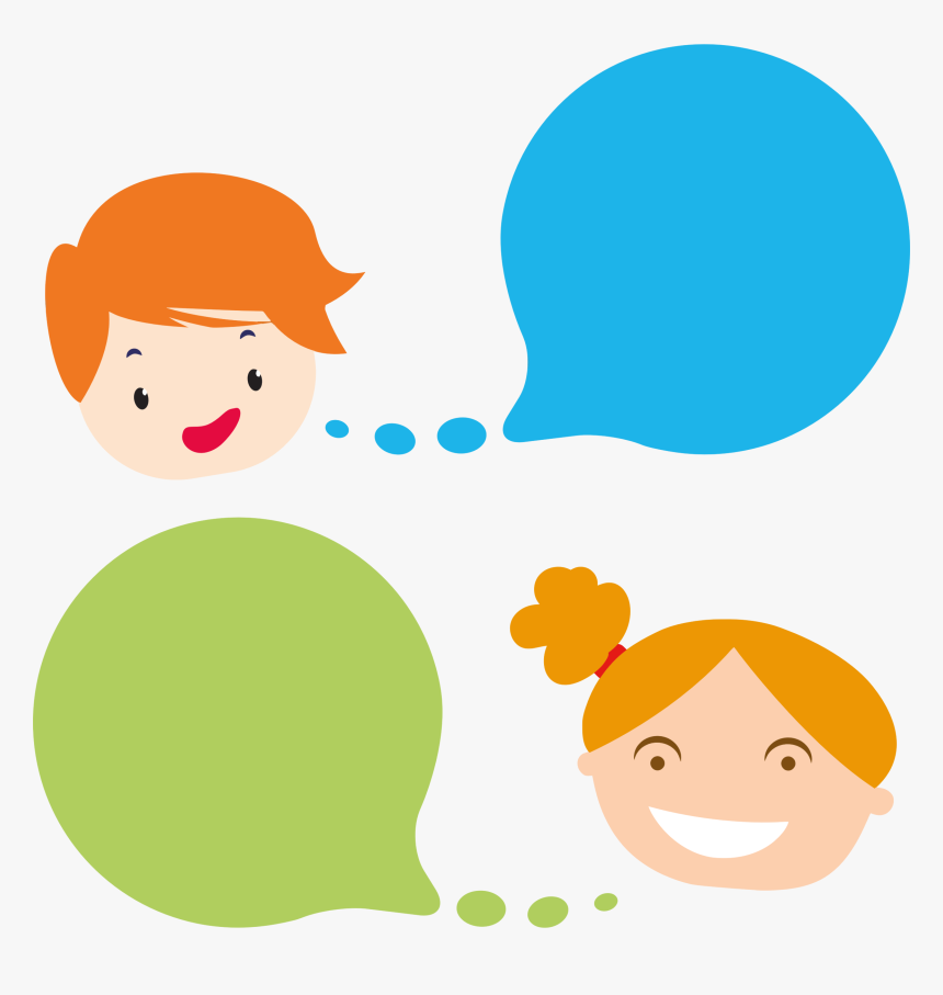 person with thinking bubble clipart