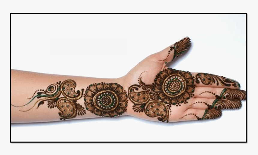 Mehendi Hand Designs Png Photos - Mehndi Design Png Hd, Transparent Png, Free Download