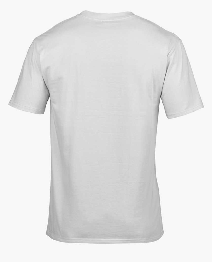 plain white t shirt back png