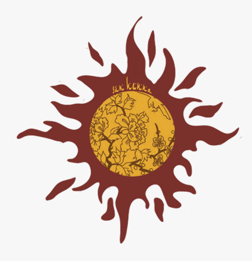 Sun Henna Logo - Circle, HD Png Download, Free Download