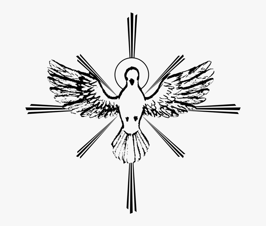 Símbolos Do Espírito Santo - Simbolo Espirito Santo Png, Transparent Png, Free Download
