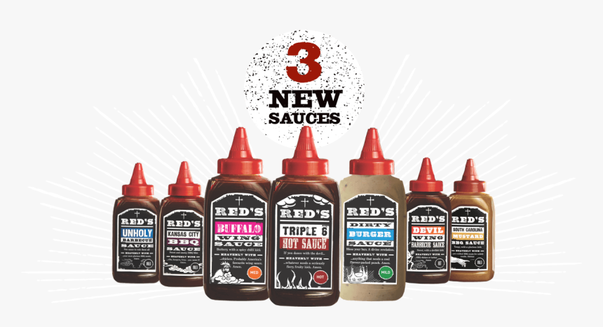 Reds True Bbq Sauce, HD Png Download, Free Download