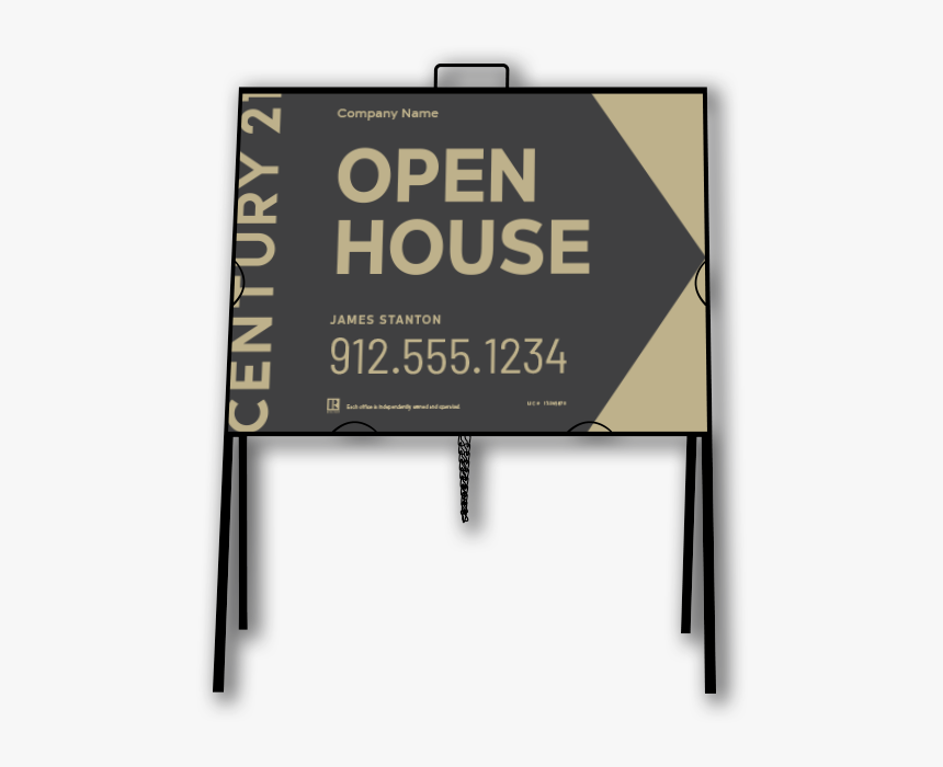 Century 21 A-frame Open House Sign - Billboard, HD Png Download, Free Download