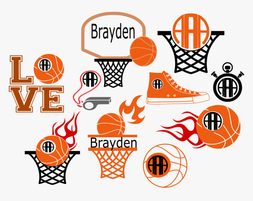 Transparent Basketball Frame Png - Transparent Basketball Svg, Png Download, Free Download