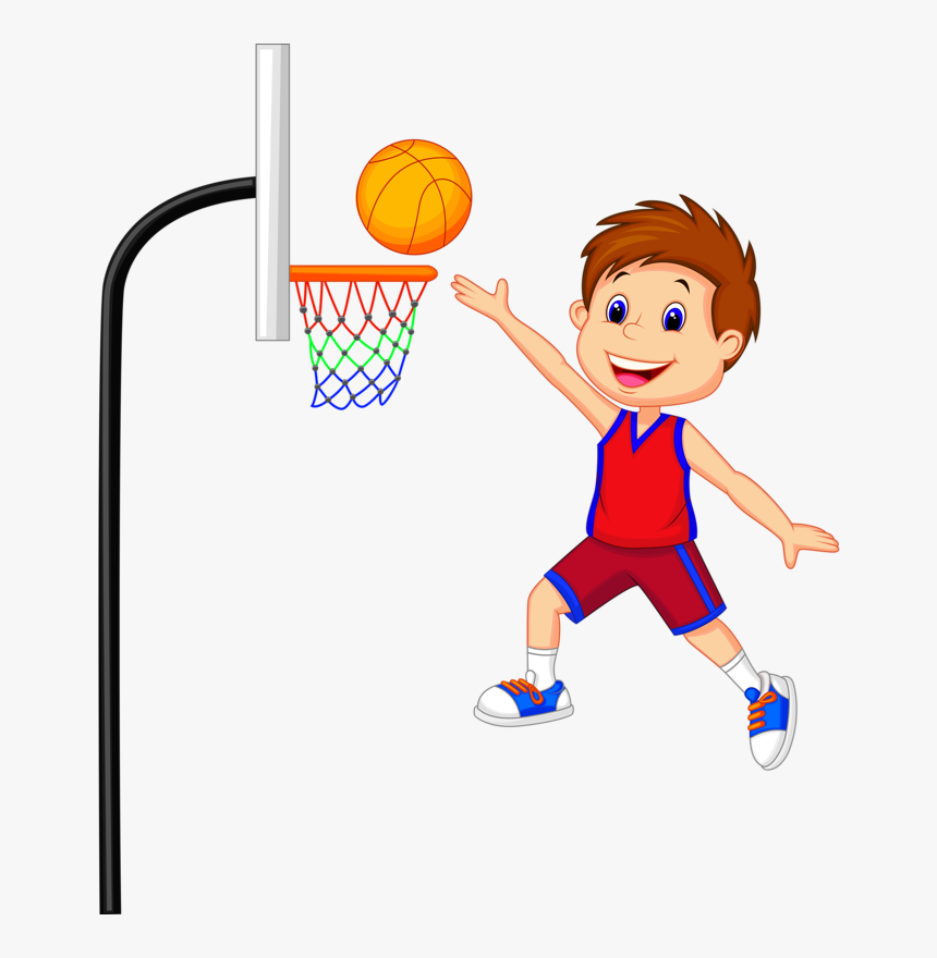 Transparent Basketball Hoop Clipart Png - Clipart Of Outdoor Games, Png Download, Free Download