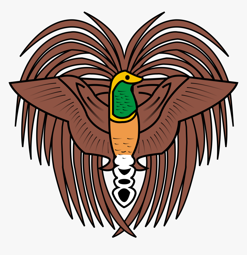 Bird Of Paradise Clip Arts - Papua New Guinea Coat Of Arms, HD Png Download, Free Download