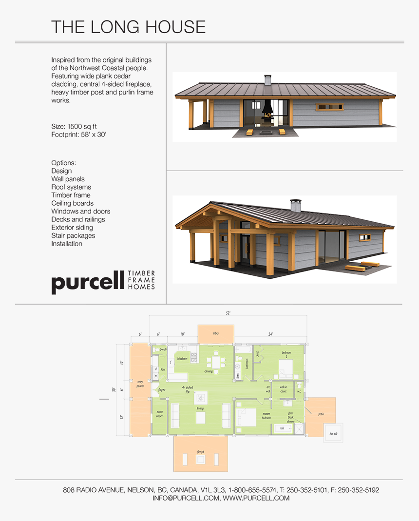 Shipping Container & Timber Home, HD Png Download, Free Download