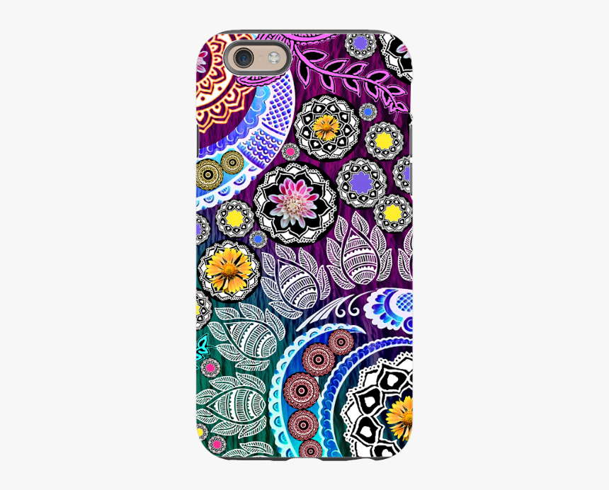 Indian Paisley Iphone 6 6s Tough Case - スキン シール Iphone6s お洒落, HD Png Download, Free Download