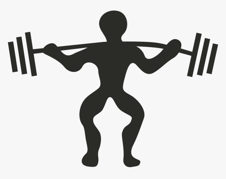 Weightlifting, Bodybuilder, Weight, Lifter, Fitness - Weight Lifting Clip Art, HD Png Download, Free Download