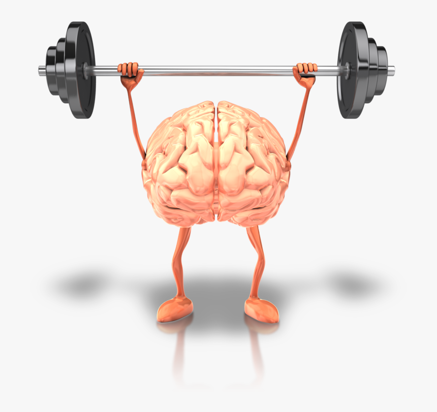 Health Healthy Body - Brain Lifting Weights Transparent, HD Png Download, Free Download