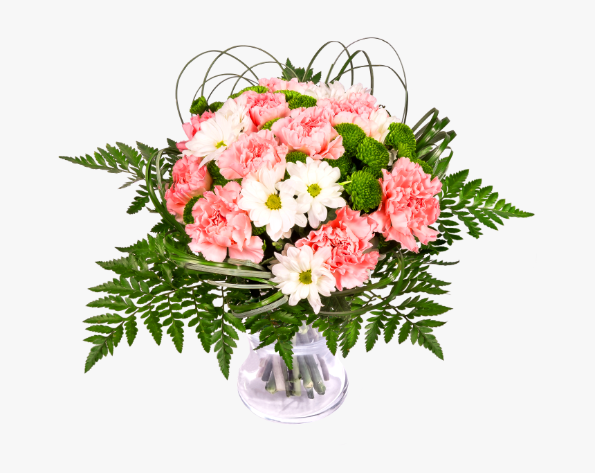 Pink Carnations And Chrysanthemum - Mortuary Flowers, HD Png Download, Free Download