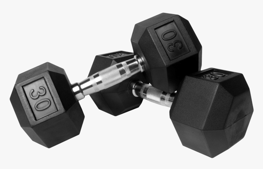 30 Kilo Weight - 30 Lb Dumbbell, HD Png Download, Free Download