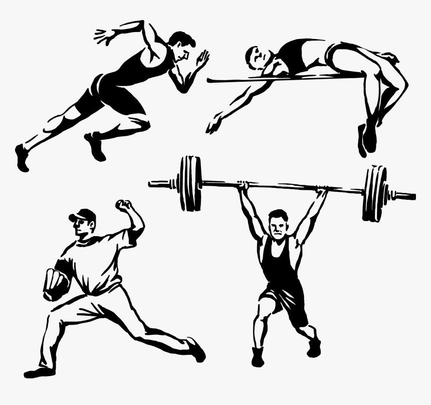 Download Euclidean Vector Olympic Weightlifting - Portable Network Graphics, HD Png Download, Free Download