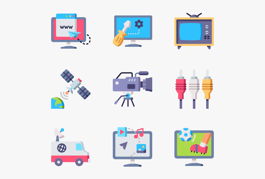 Vector Television Top View - Exam Management Icon, HD Png Download, Free Download