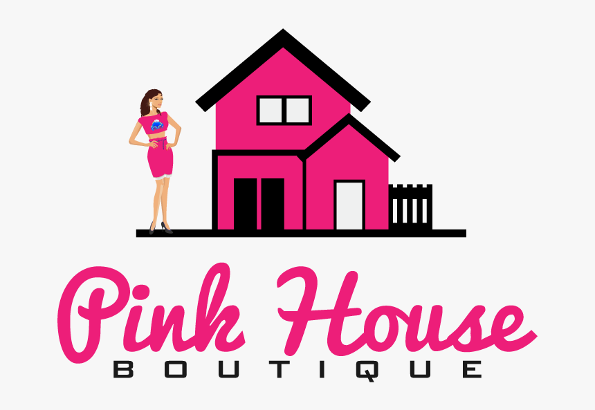 Pink House Boutique - Transparent Pink House Png, Png Download, Free Download