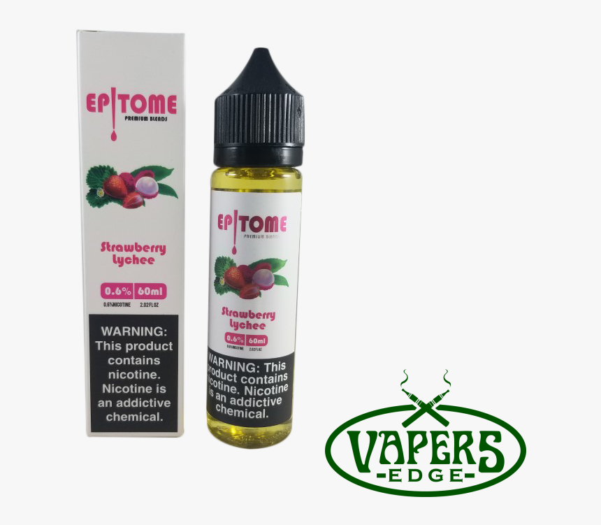 Strawberry Lychee By Epitome Blends Eliquid *clearance* - Vapers Edge, HD Png Download, Free Download