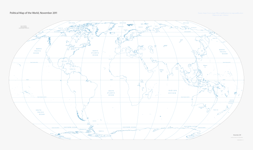 1 12 Blue White Map World - Map, HD Png Download, Free Download