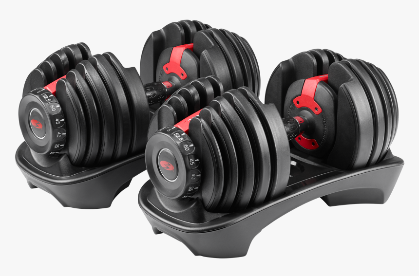 Bowflex Selecttech 552 Dumbbells - Adjustable Dumbbells, HD Png Download, Free Download