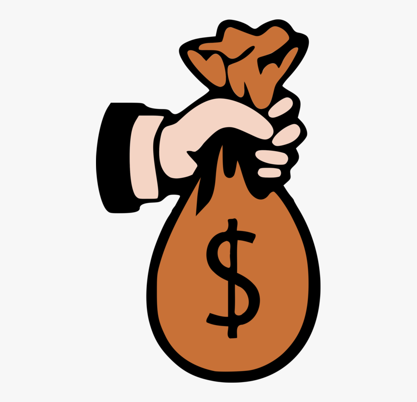 Artwork,symbol,money Bag - Money Bag Clipart, HD Png Download, Free Download