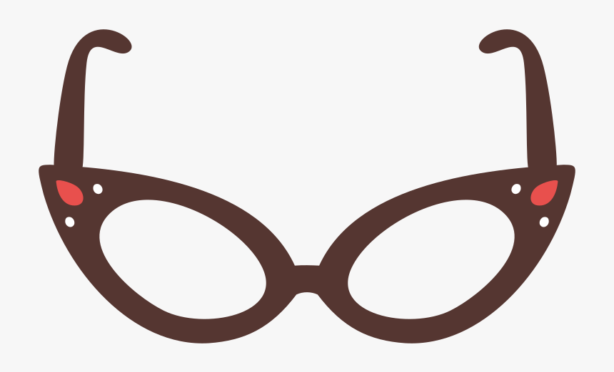 Cat Eye Glasses Clipart, HD Png Download, Free Download