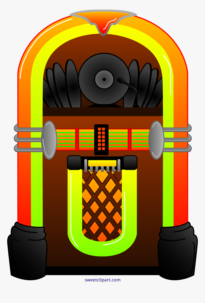 50s Clipart Jukebox - 50's Transparent Jukebox Clipart, HD Png Download, Free Download