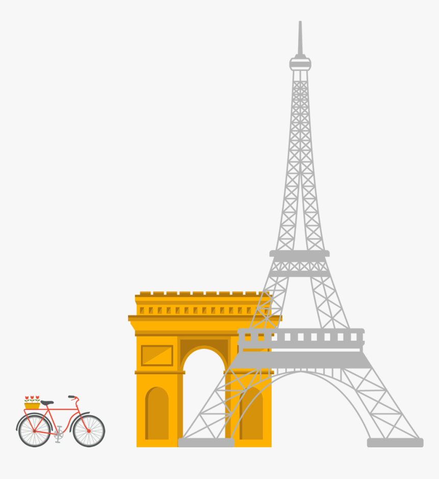 Transparent Snapchat Filters Png - Eiffel Tower Clip Art, Png Download, Free Download