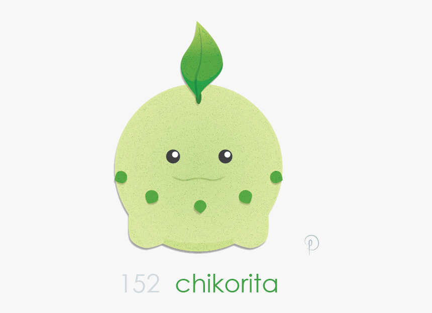 Chikorita 
on To Gen 2 I Kinda Wish That Chikorita - Illustration, HD Png Download, Free Download