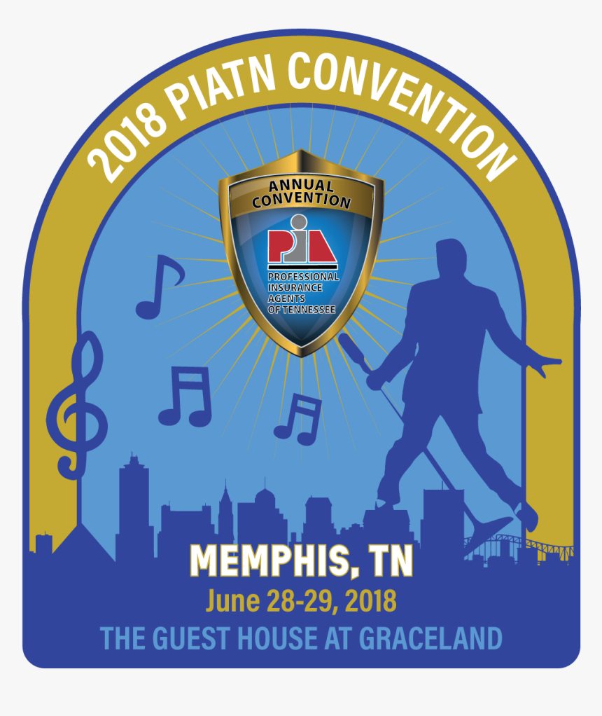 Pia Memphis 2018 Logo - Poster, HD Png Download, Free Download