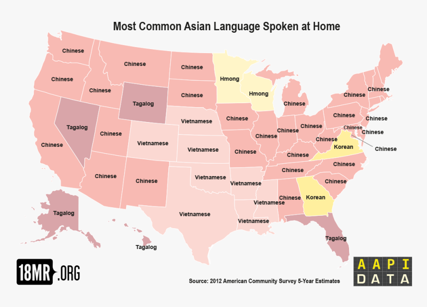 Most Spoken Language By State After English, HD Png Download, Free Download