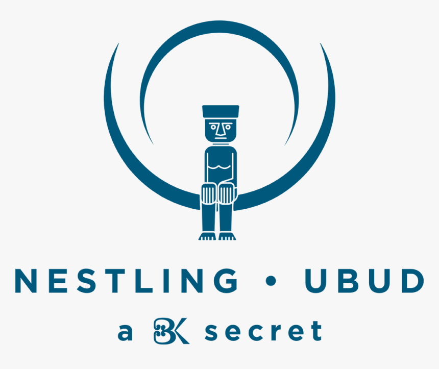 Blue Karma Nestling Ubud Logo Blue - Graphic Design, HD Png Download, Free Download