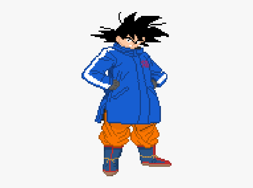 Goku With Blue Jacket, HD Png Download, Free Download