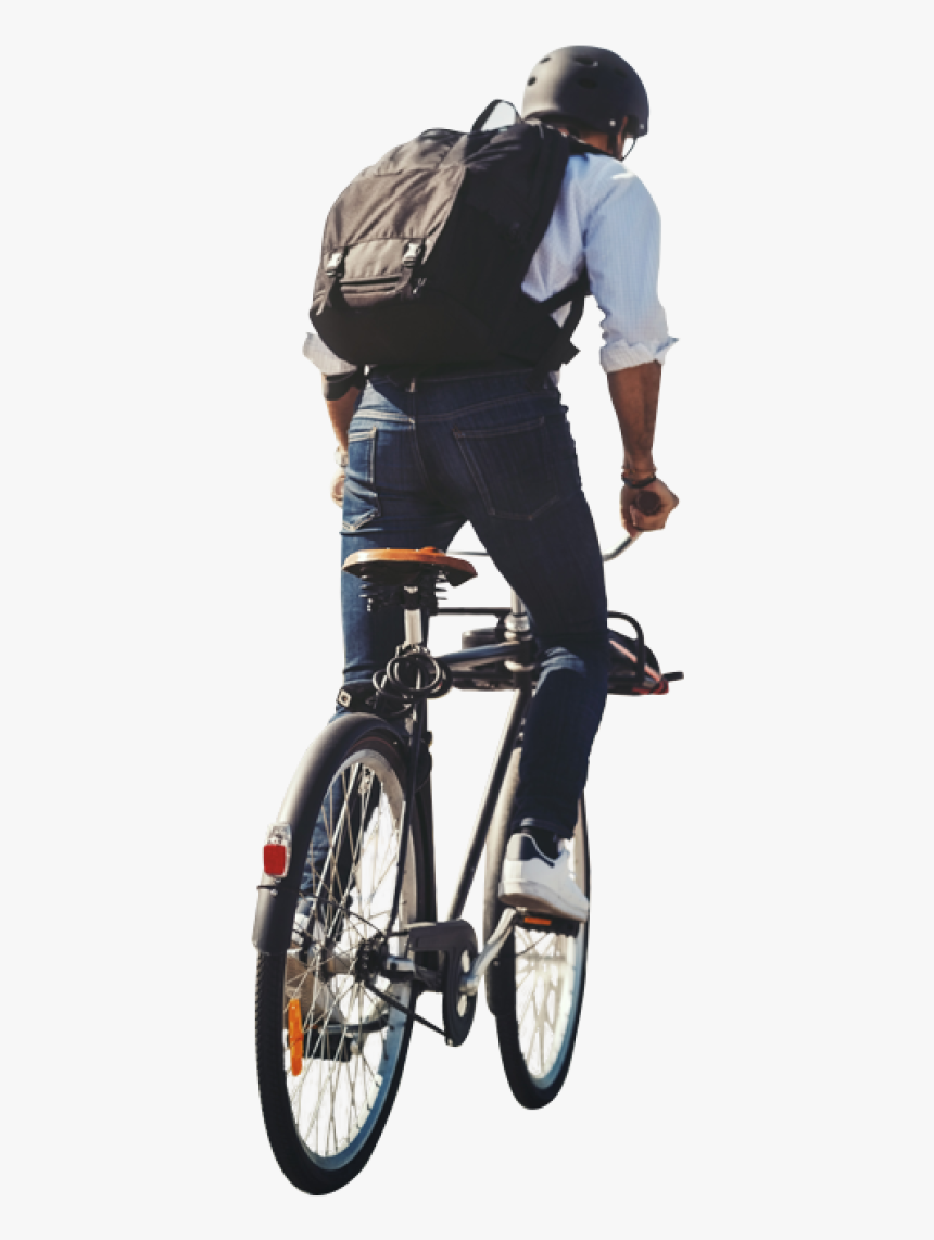 People On Bike Png, Transparent Png, Free Download