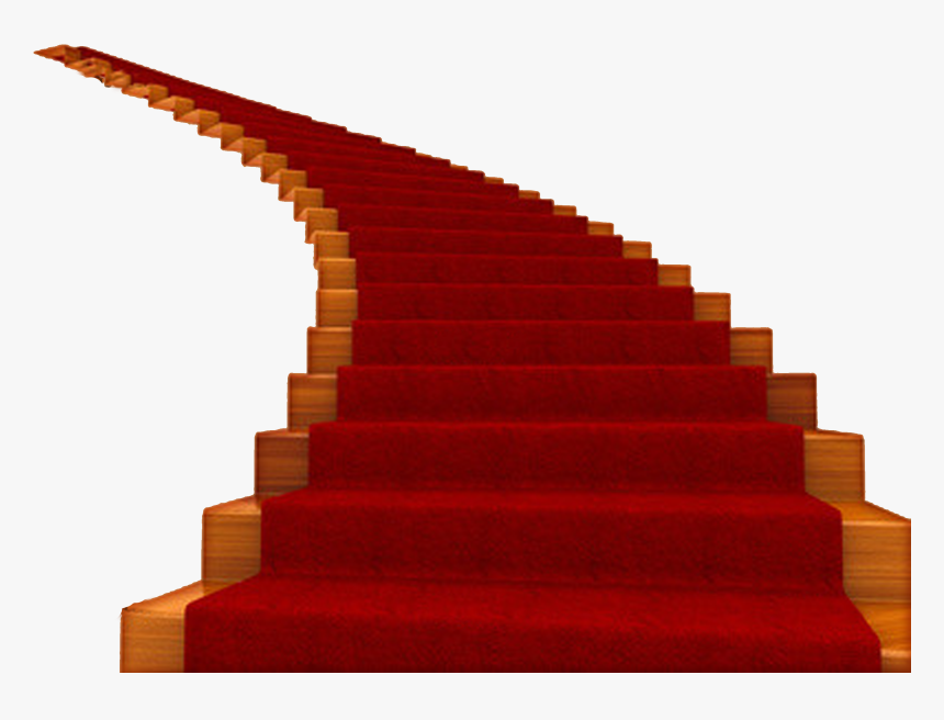 Ladder Clipart Staircase - Carpet Staircase Png, Transparent Png, Free Download